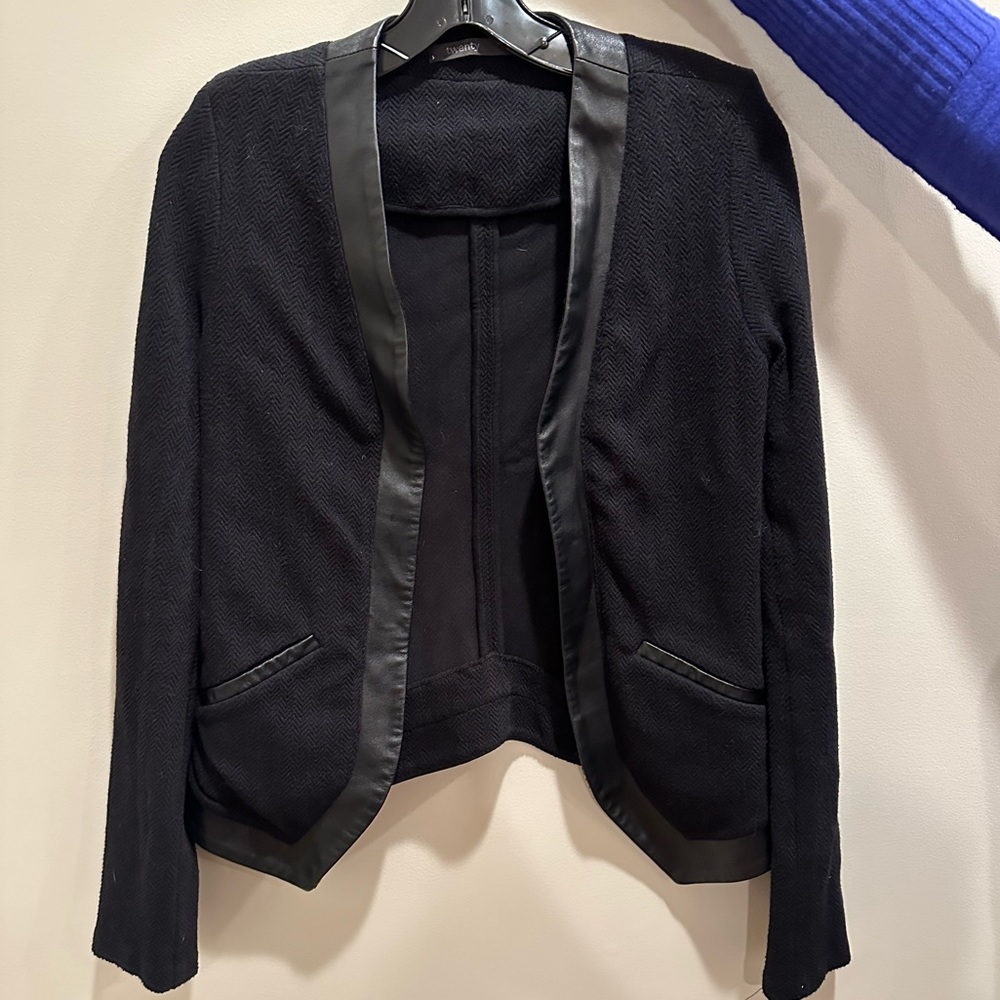 Twenty open front blazer